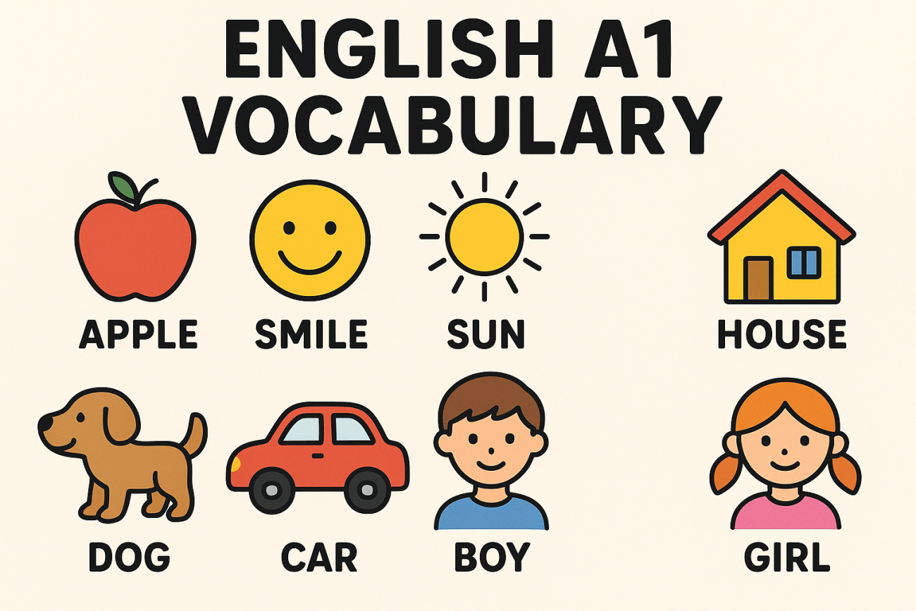 English A1 Vocabulary