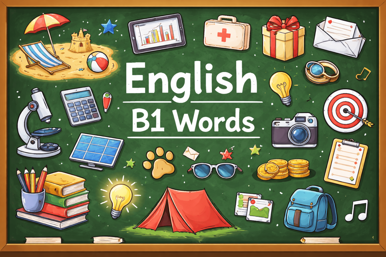 English B1 Words