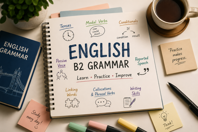 B2 Tüm İngilizce Gramer Konuları (Intermediate Grammar Guide)